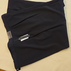 NWT Women's Napa Valley Black Dress Pants, Comfort Waistband w/Slimming Solution